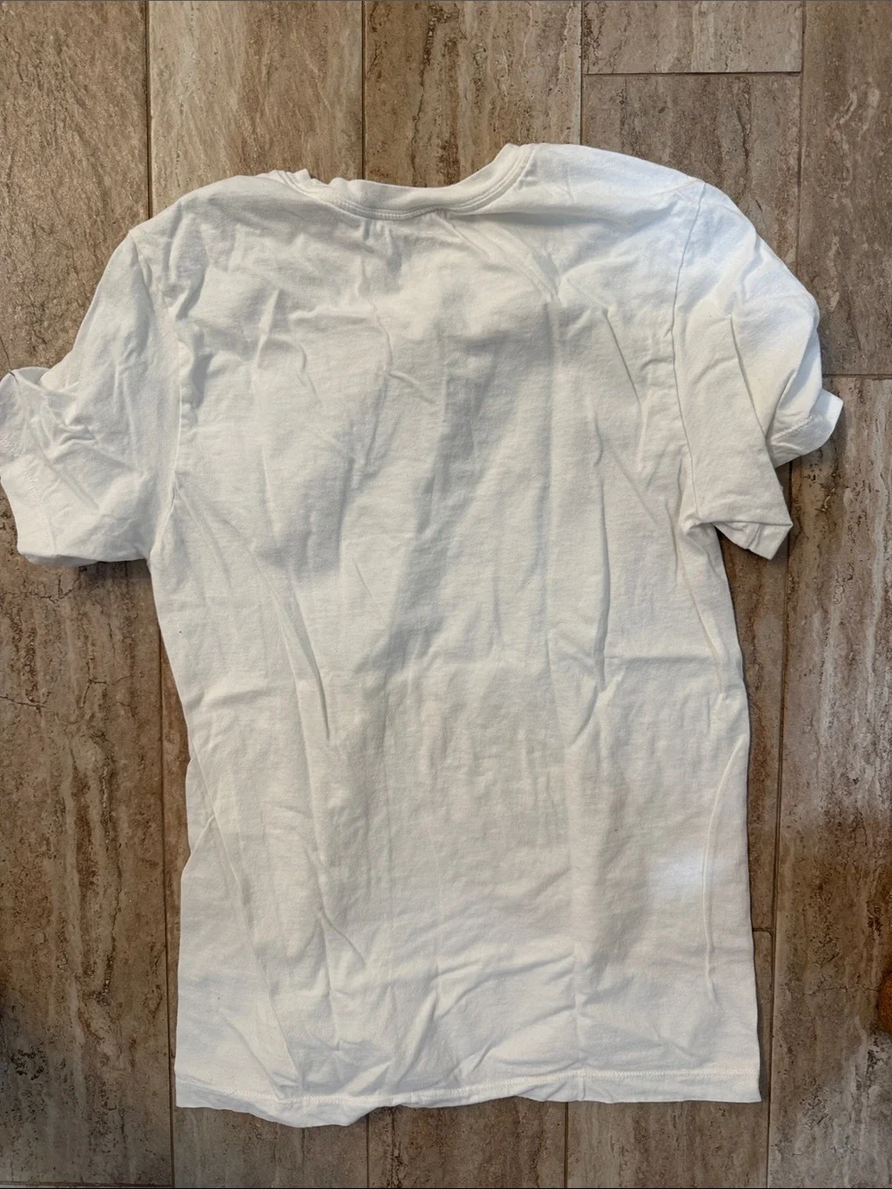 Nike White Tee with Navy 